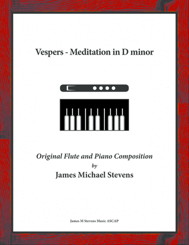 Vespers - Meditation in D minor - Flute & Piano