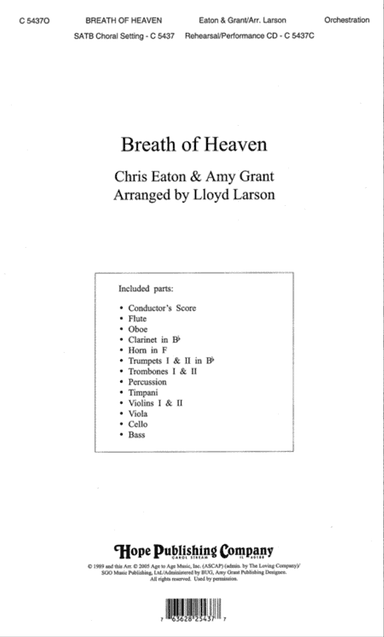 Breath of Heaven (Mary's Song)