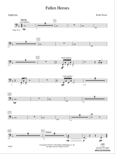 Fallen Heroes: Timpani