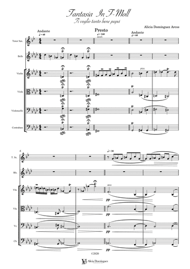 Fantasía in F-Moll - Score Only