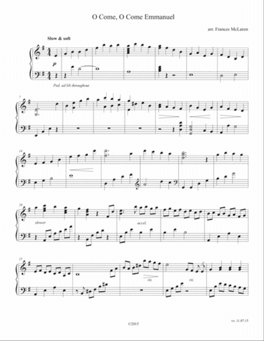 O Come, O Come, Emmanual
