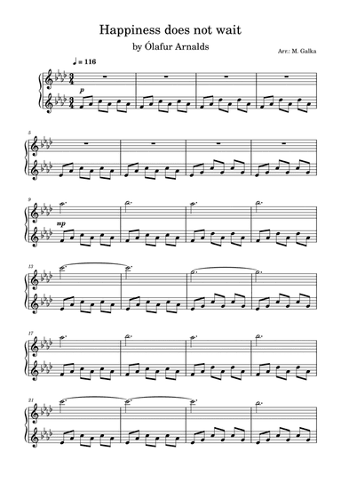 Happiness Does Not Wait