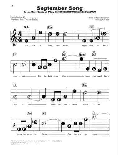 September Song