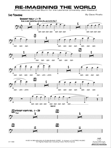 Re-Imagining the World: 2nd Trombone