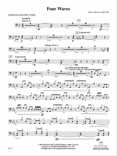 Four Waves: Timpani