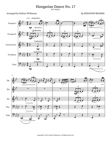 Hungarian Dance No. 17