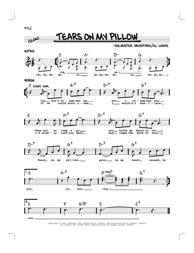 Tears On My Pillow
