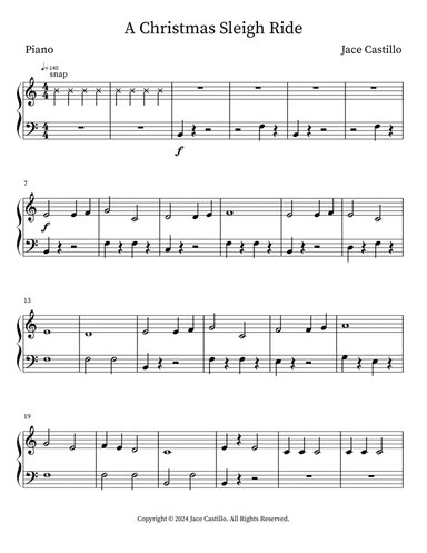 A Christmas Sleigh Ride