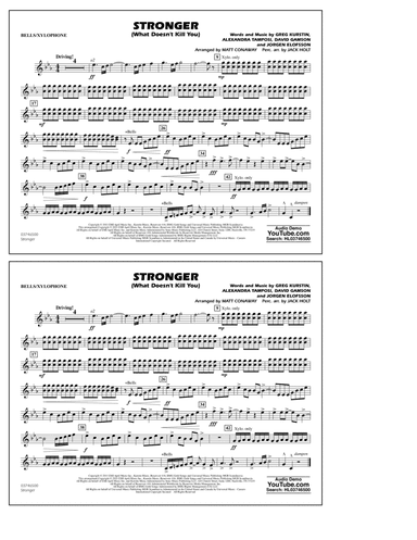 Stronger (What Doesn't Kill You) (arr. Matt Conaway) - Bells/Xylophone