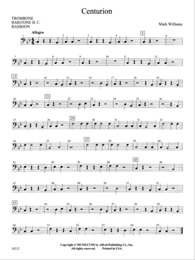 Centurion: 1st Trombone
