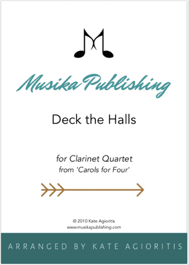 Deck the Halls - Clarinet Quartet