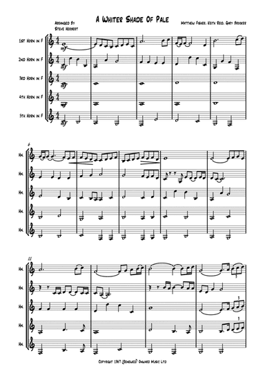 A Whiter Shade Of Pale