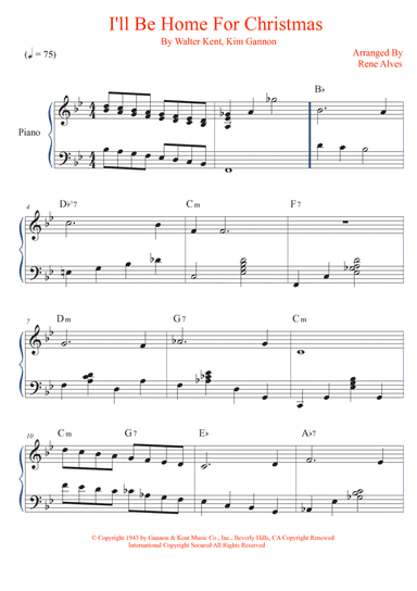 I'll Be Home For Christmas