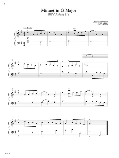 Selections from the Notebook for Anna Magdalena Bach