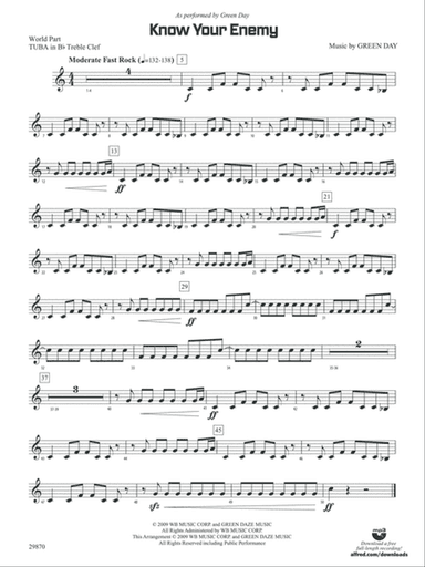 Know Your Enemy: (wp) B-flat Tuba T.C.