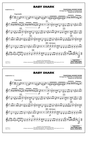Baby Shark (arr. Jay Bocook) - Baritone T.C.