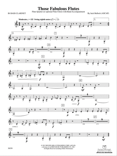 Those Fabulous Flutes: B-flat Bass Clarinet