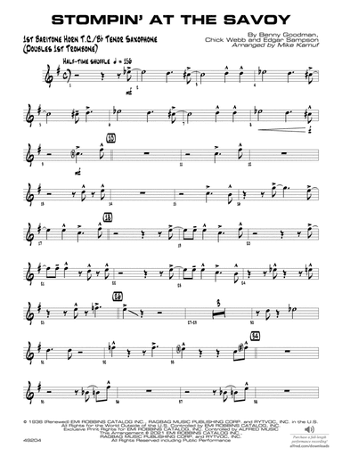 Stompin' at the Savoy: Baritone T.C.