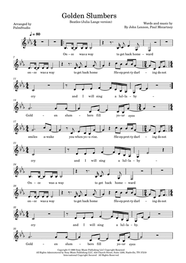 Golden Slumbers