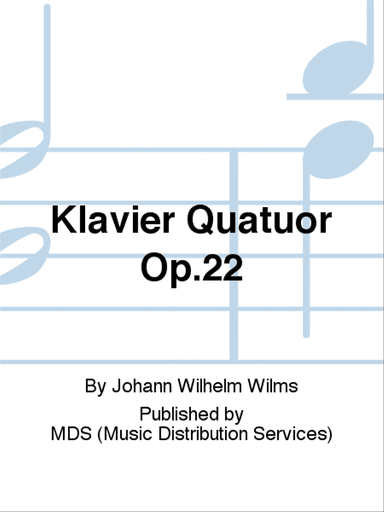 Klavier Quatuor op.22