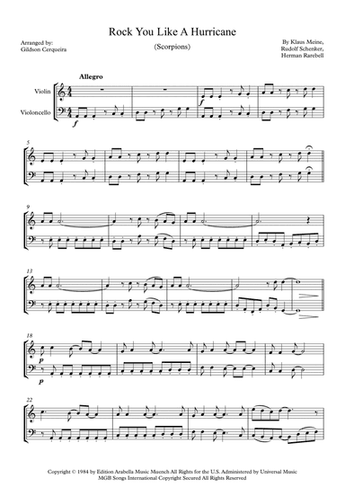 Rock You Like A Hurricane