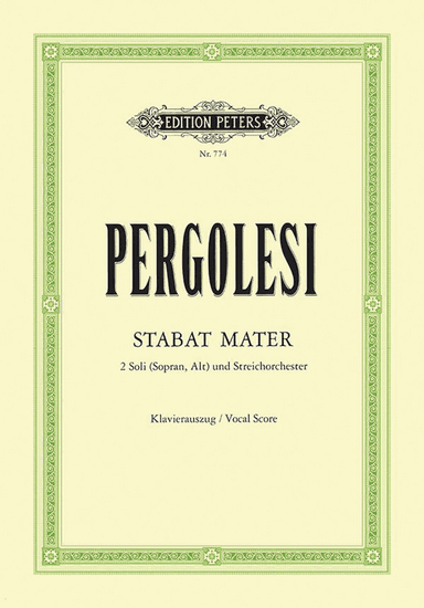 Stabat Mater (Vocal Score)