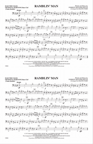 Ramblin' Man: Electric Bass