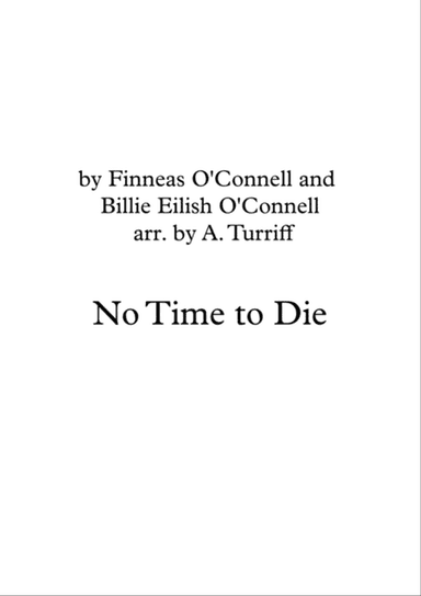 No Time To Die
