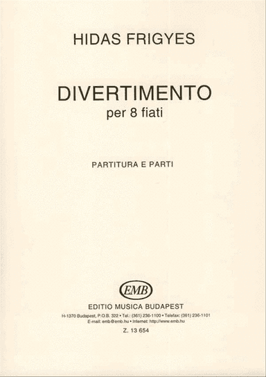 Divertimento per 8 fiati