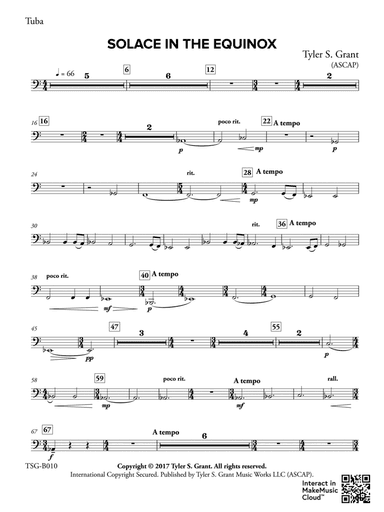 Solace in the Equinox: Tuba