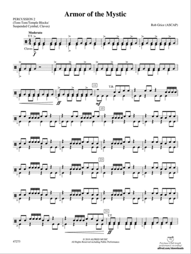 Armor of the Mystic: 2nd Percussion