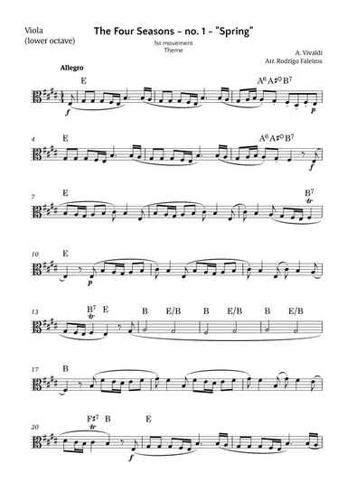 The Four Seasons - Spring