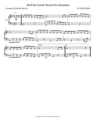 She'll Be Comin' 'Round The Mountain