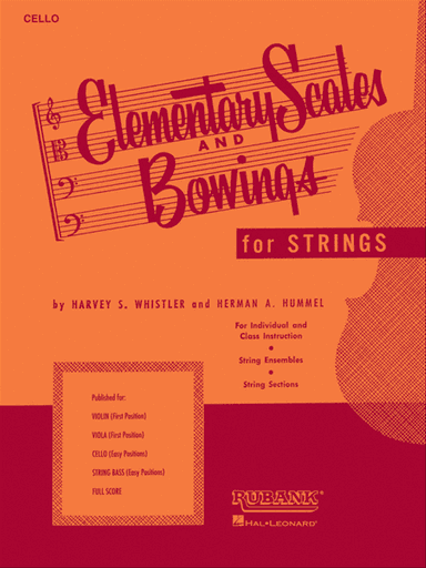 Elementary Scales and Bowings – Cello