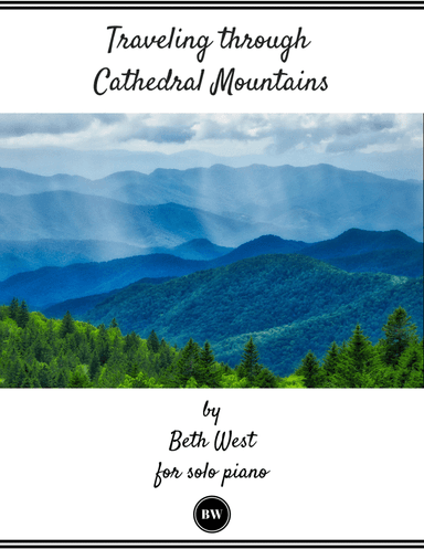 Traveling through Cathedral Mountains