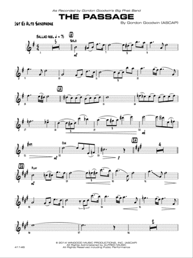 The Passage: E-flat Alto Saxophone
