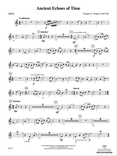 Ancient Echoes of Time: Oboe