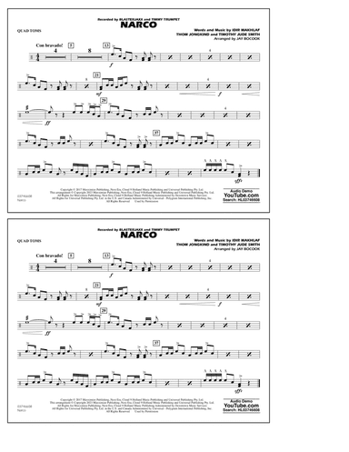 Narco (arr. Jay Bocook) - Quad Toms