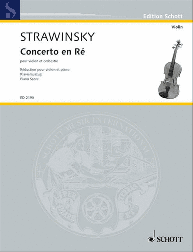 Concerto en ré - Concerto in D