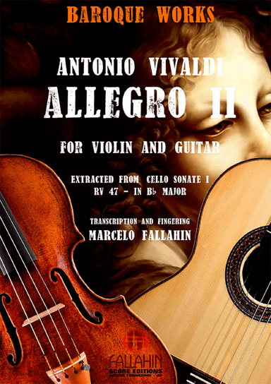 ALLEGRO II (SONATE I - RV 47) - ANTONIO VIVALDI - FOR VIOLIN AND GUITAR