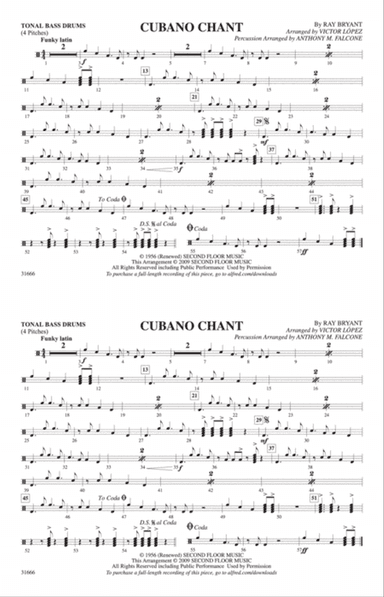 Cubano Chant: Tonal Bass Drum