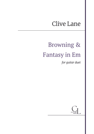 Browning (for guitar duet)