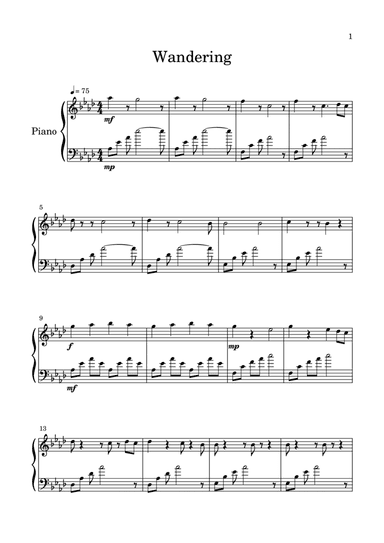 Wandering