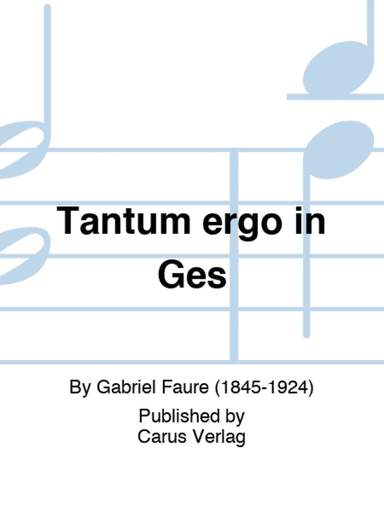 Tantum ergo in Ges