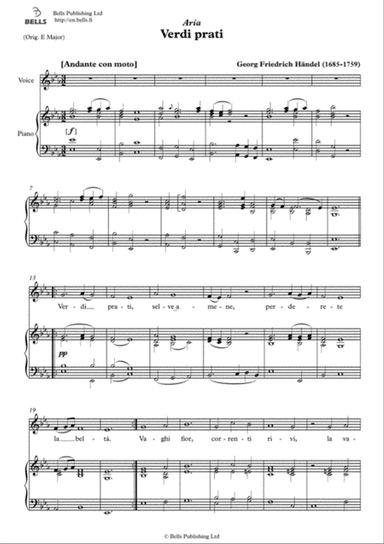 Verdi prati (E-flat Major)