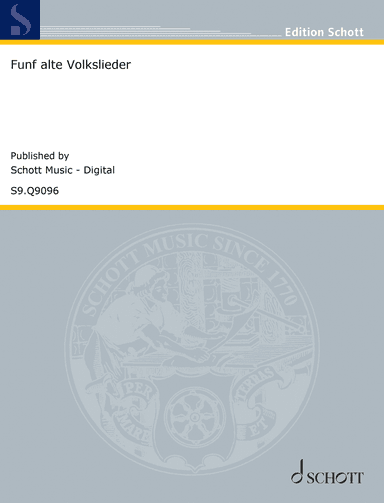 Fünf alte Volkslieder