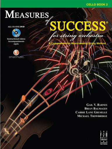 Measures of Success for String Orchestra-Cello Book 2