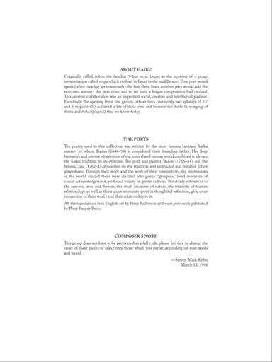 While I Turned My Head (Downloadable)