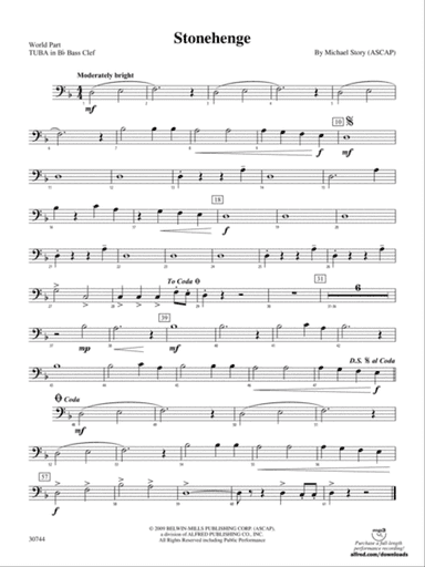 Stonehenge: (wp) B-flat Tuba B.C.