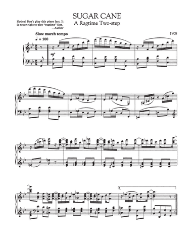 Sugar Cane Rag
